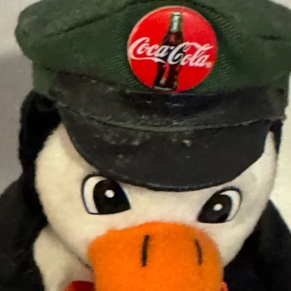 Vintage Coca-Cola Penguin Plush - Picture 2 of 3